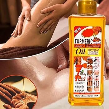 Veet Gold Turmeric Super Whitening Oil - 200mL